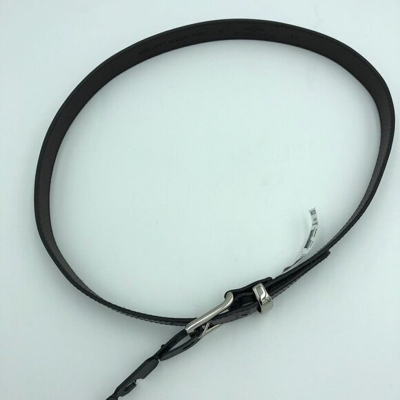 Dockers Dark Brown Full Grain Leather Belt NEW - Picture 6 of 6